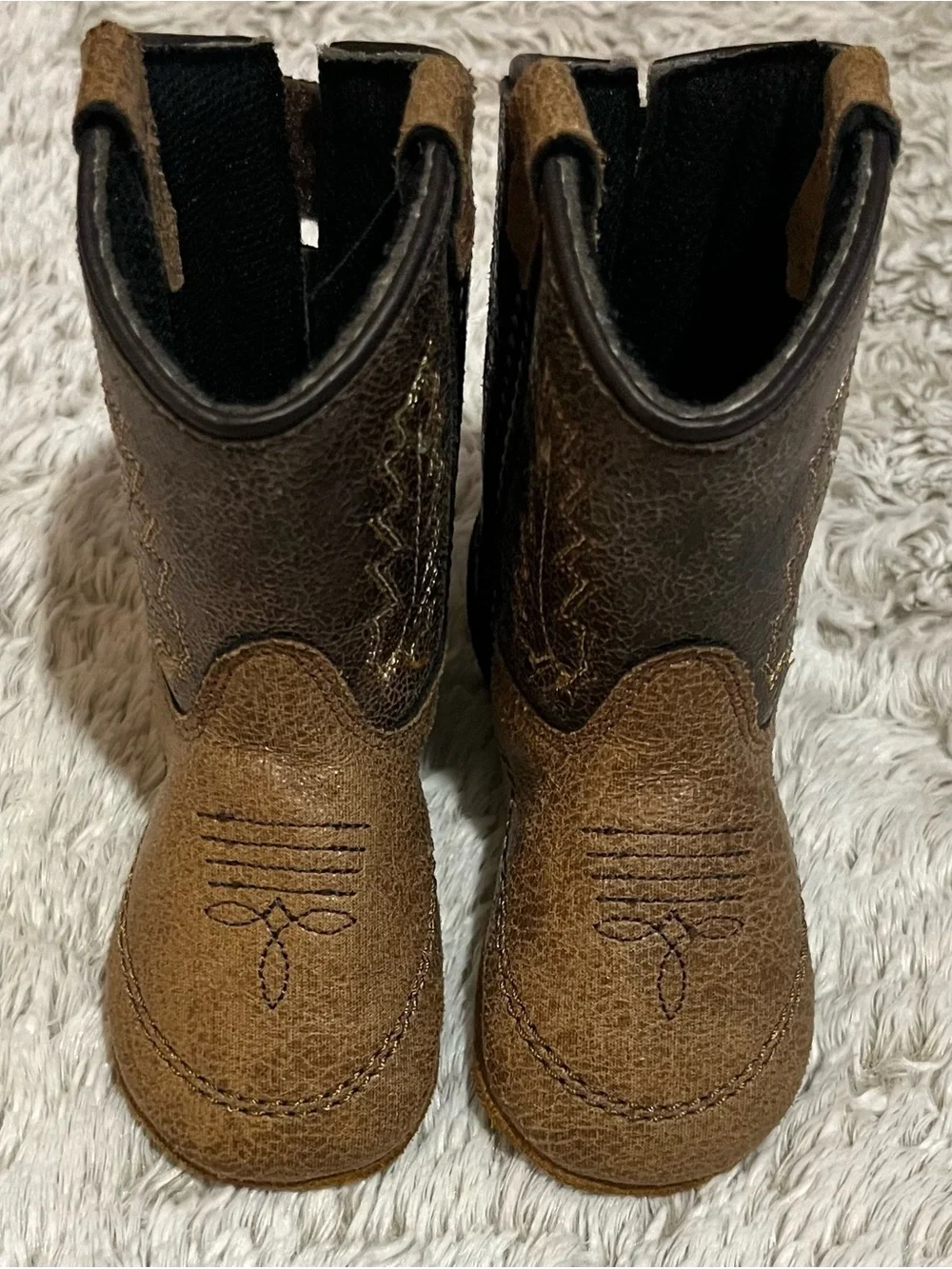 Baby boy western top with boots